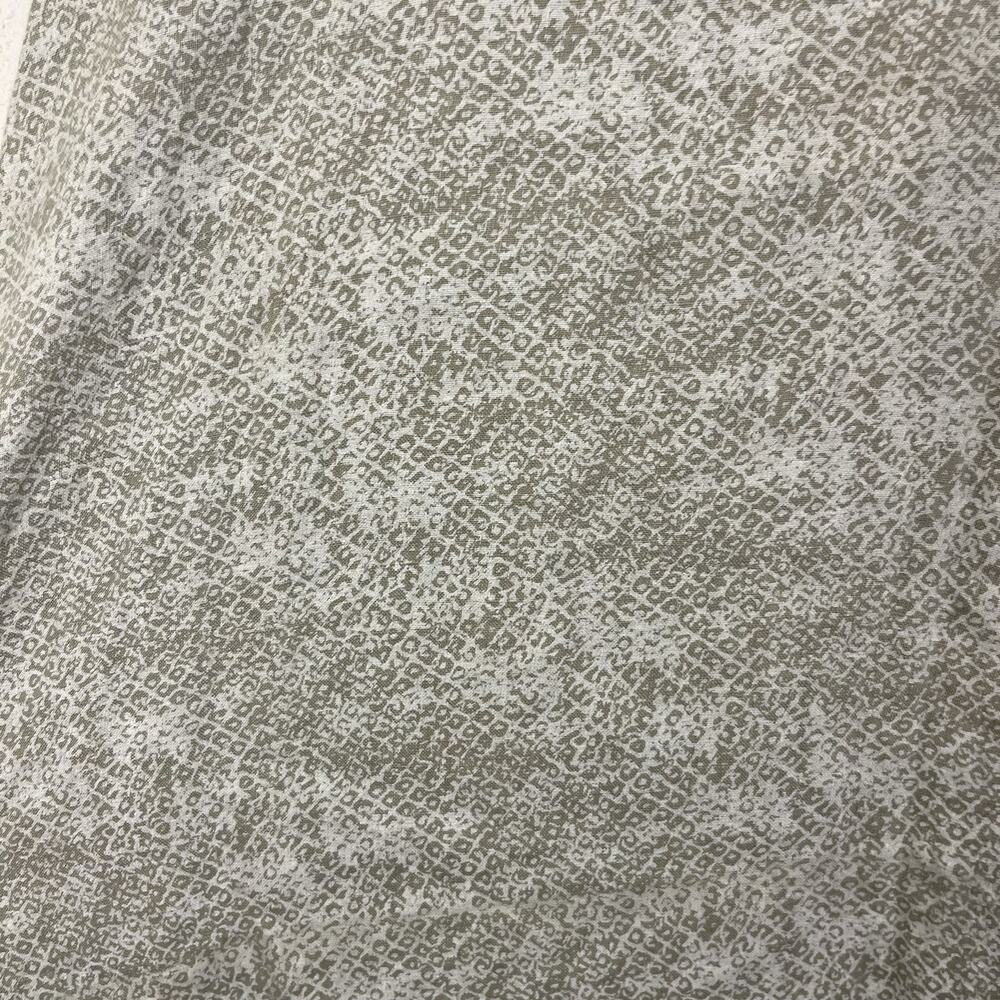 Kealopiko Pilialo Snake Print Linen Tunic Dress Medium Made in USA Sage - Picture 3 of 5